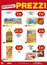 Volantino Adhoc Pagina 2: Tonno all'olio di oliva Mareblu €1,85, Golden River Steak Fries €3,40