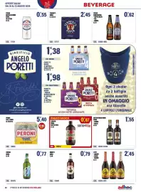 Volantino Adhoc Pagina 26: Birra Moretti €0,79, Peroni chill lemon €5,40