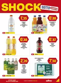 Volantino Adhoc Pagina 3: San Benedetto Succoso alla frutta €0,88, Parmalat Zymil latte UHT alta digeribilità €1,35