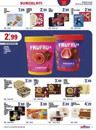 Volantino Adhoc Pagina 9: Magnum classic €3,49, Carte d'or la gelateria stracciatella e cacao €3,89