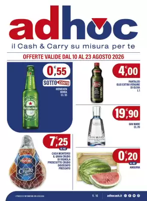 Adhoc (valido fino al 23-08)