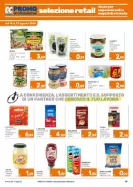 Volantino C+C Cash and Carry Pagina 19: Splendid Caffè Classico/Ricco €2,99, Cirio ceci, fagioli cannellini/borlotti €0,89