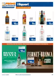 Volantino C+C Cash and Carry Pagina 27: Extreme Vodka bianca €7,49, Tequila Cazadores Blanco €15,50