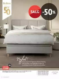 Bohus kundeavis Side 14: HERØY sengegavl til seng 140 cm €4.799,00, ØVRIGE STØRRELSER OG PRISER