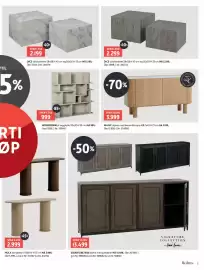 Bohus kundeavis Side 5: MAGIC skjenk med keramikk topp 128.7x43 H 73 cm €3.999,00, NOLA konsollbord 130x40 H 75 cm €2.999,00