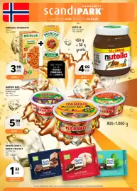 Scandinavian Park katalog Side 24: RITTER SPORT BUNTE VIELFALT, EUR 1.33 €1,33, NUTELLA, EUR 4 €4,00