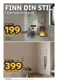 Megaflis kundeavis Side 24: Nuvola beige €199,00, Orion Marfil Pulido €399,00