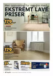 Megaflis kundeavis Side 30: Egger Sand Seefeld Oak laminatgulv €179,00, BerryAlloc Trendline 8 xl Duni laminatgulv €179,00