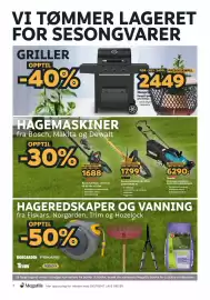 Megaflis kundeavis Side 4: Bosch hekksaks universal 18-50 18v 1x2,5ah €1.688,00