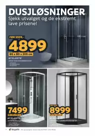 Megaflis kundeavis Side 8: Celeste Tolentino buet dusjkabinett hvit €7.499,00