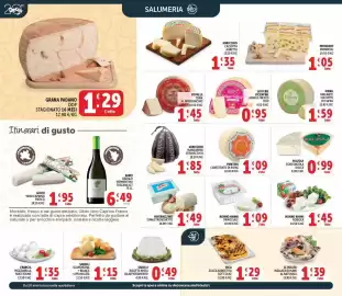 Volantino Deco Maxistore settimana 33 Pagina 2: Formaggio fresco Nonno Nanni €1,09, Punturi Canestrato di Roma €1,09