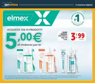 Volantino Deco Maxistore settimana 33 Pagina 29: Elmex Meridol dentifricio €3,99