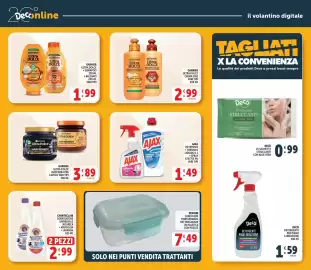 Volantino Deco Maxistore settimana 33 Pagina 30: Ajax detergente €1,49, Pedrini lunch box €7,49