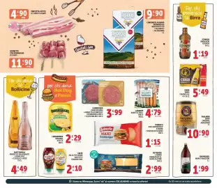 Volantino Deco Maxistore settimana 33 Pagina 9: Paulaner birra original munchner €10,90, Landhof Wurstel Grill Party €4,79