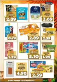 Volantino MercADone Pagina 19: Actimel Kids €3,10, Parmalat Yogurt Zymil €2,89