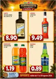 Volantino MercADone Pagina 7: Vecchio Amaro del Capo €8,90, Bavaria birra €0,89