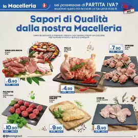 Volantino Boningros Cash and Carry Pagina 11: Cotolette panate di suino €9,90, Polpette in foglie di bovino adulto €10,90