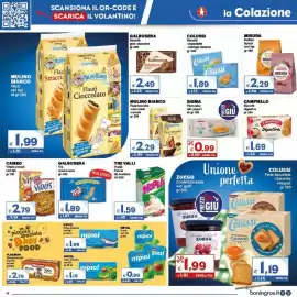 Volantino Boningros Cash and Carry Pagina 14: Tra Galbusera maxi €1,89, Frollini ripieni Misura €2,29