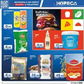 Volantino Boningros Cash and Carry Pagina 22: Olio di palma bifrazionato Primoamore €49,90, Caputo Farina Manitoba €26,90