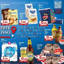 Volantino Boningros Cash and Carry Pagina 3: CASALINI Croissant - Classico - Farciti €1,99, Vera Acqua naturale €1,79