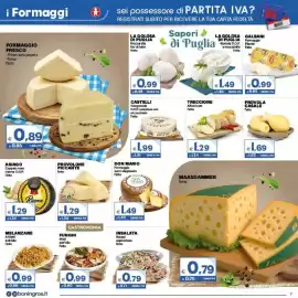 Volantino Boningros Cash and Carry Pagina 7: Asiago cappato nero riserva D.O.P. €1,29, Treccione affumicato €1,29