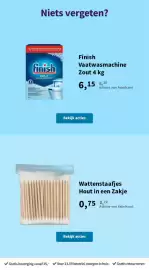 Plein.nl folder Pagina 19: Wattenstaafjes Hout in een Zakje €0,75, Finish Vaatwasmachine Zout €6,15