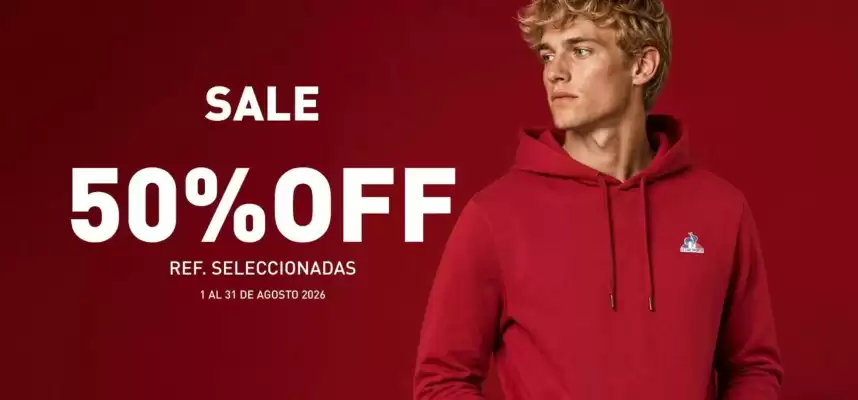 Le Coq Sportif (válido hasta 2-09)