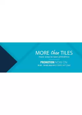 Tile Africa (valid until 30-08)