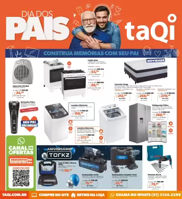 Lojas TaQi (válido até 15-08)