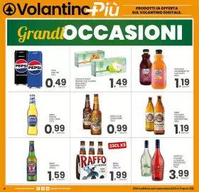 Volantino Despar Pagina 17: Birra Raffo €1,99, Succo e polpa Despar Scelta Verde Bio,Logico €1,49