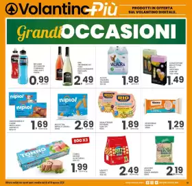 Volantino Despar Pagina 18: Acqua Valmora Naturale €1,98, Nipioli gusti assortiti €1,69