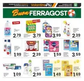 Volantino Despar Pagina 5: Assorbenti/Proteggi slip Nuvenia €1,59, Carta assorbente tutto cucina style €2,39