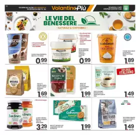 Volantino Eurospar settimana 33 Pagina 11: Biscotti Buoni Così Galbusera €1,99, Confettura bio Rigoni di Asiago €3,29