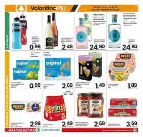 Volantino Eurospar settimana 33 Pagina 17: Mini Ritz Saiwa €2,49, Cestini per gelato Gecchele €1,49