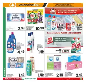 Volantino Eurospar settimana 33 Pagina 19: Detergenti in caps per lavastoviglie Fairy vari tipi €10,90