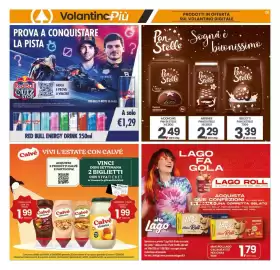 Volantino Eurospar settimana 33 Pagina 27: Maxi roll lago cacao/latte/ nocciola €1,79, Merende Pan di Stelle €2,29