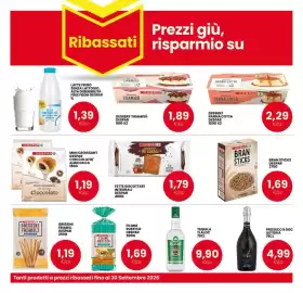 Volantino Eurospar settimana 33 Pagina 29: Fette biscottate integrali Despar €1,79, Mini croissant Despar Cioccolato €1,19