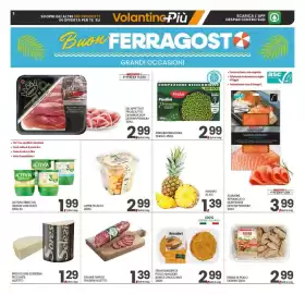 Volantino Eurospar settimana 33 Pagina 3: Ananas €1,39, Salame Napoli Galbani all'etto €1,39