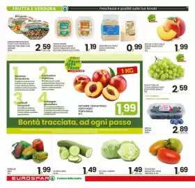 Volantino Eurospar settimana 33 Pagina 8: Lattuga iceberg €1,49, Pomodoro insalatario verde oblungo €1,69