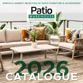 Patio Warehouse catalogue Page 1