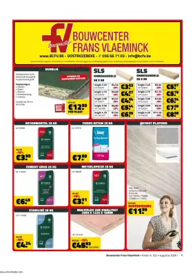 Bouwcenter Frans Vlaeminck (geldig t/m 31-08)