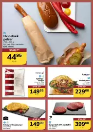 Dagrofa S-Engros tilbudsavis Side 8: SS Hvidebæk pølser 750-1000 g. Frit valg. Flere varianter. Excl. moms. SPAR 700 4495