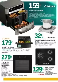 Catalogue E.Leclerc page 4: TUCSON FOUR PYROLYSE MULTIFONCTIONS €279,00, Amica PLAQUE DE CUISSON AU GAZ €129,00