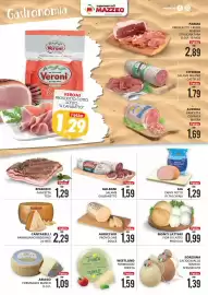 Volantino Mazzeo Supermercati Pagina 2: Auricchio provolone dolce €1,39, Westland Formaggio Trenta €1,59
