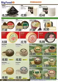 Volantino Big Food Pagina 18: Pratomagno formaggio cacio e pepe €16,90, Cacio Divino €17,69