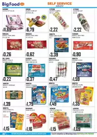 Volantino Big Food Pagina 20: Scarlino wurstel boys puro €0,90, Bonazza Würstelpuro Suino €0,62