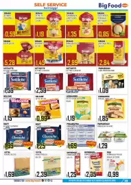 Volantino Big Food Pagina 23: Kraft Fettine Classiche €1,25, Grattugia facile Biraghi €2,84