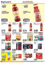 Volantino Big Food Pagina 32: Valfrutta polpa gran cubetti €1,59, La Fiammante pomodorini €0,58