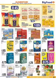 Volantino Big Food Pagina 33: Pasta integrale Barilla €0,89, Riso italiano Ribe Scotti €1,65