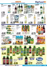 Volantino Big Food Pagina 47: Valfrutta succhi brik €0,66, Latte di Mandorla Condorelli €2,15